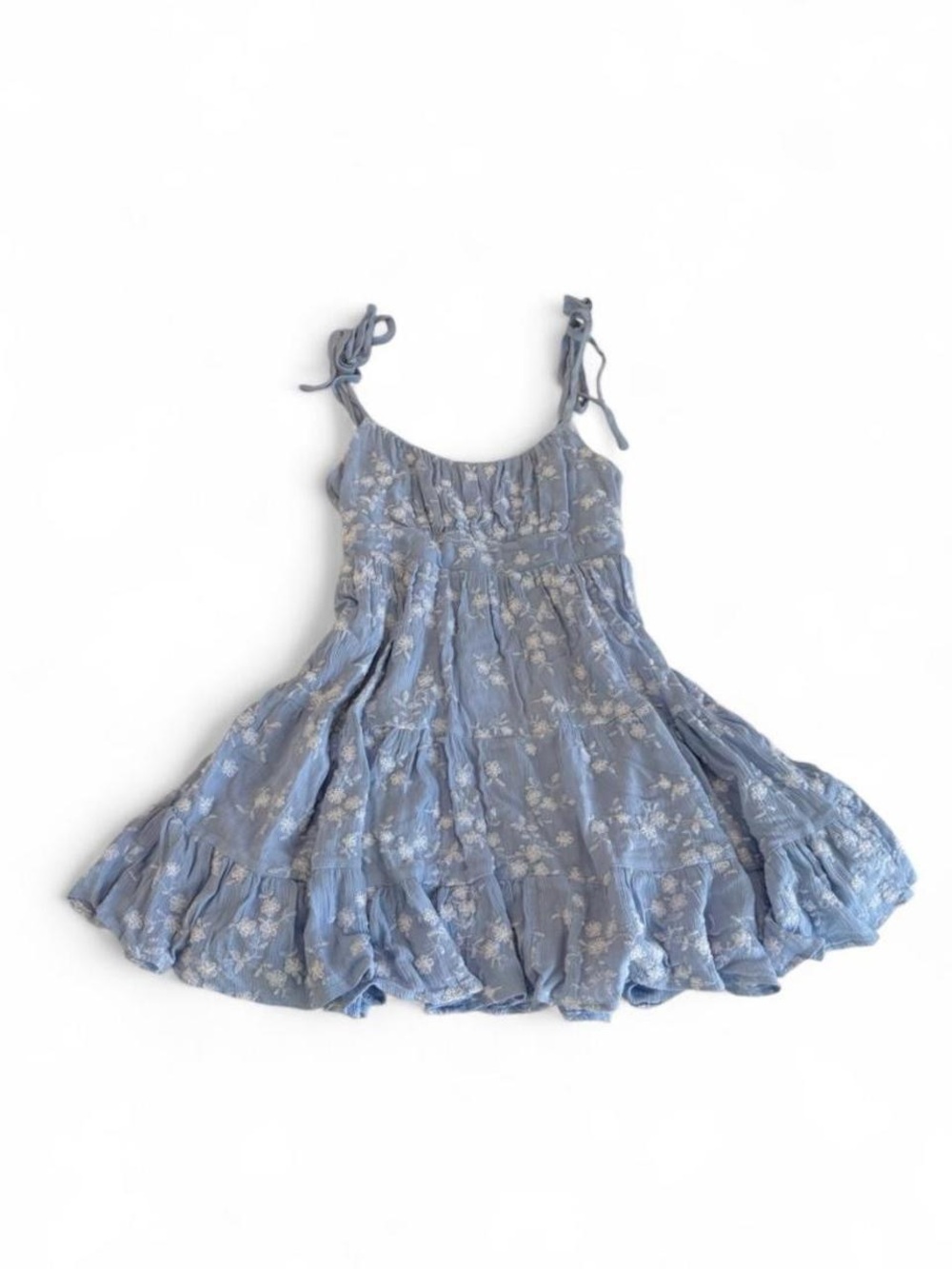 Altar’d State Floral Tie-Strap Mini Dress